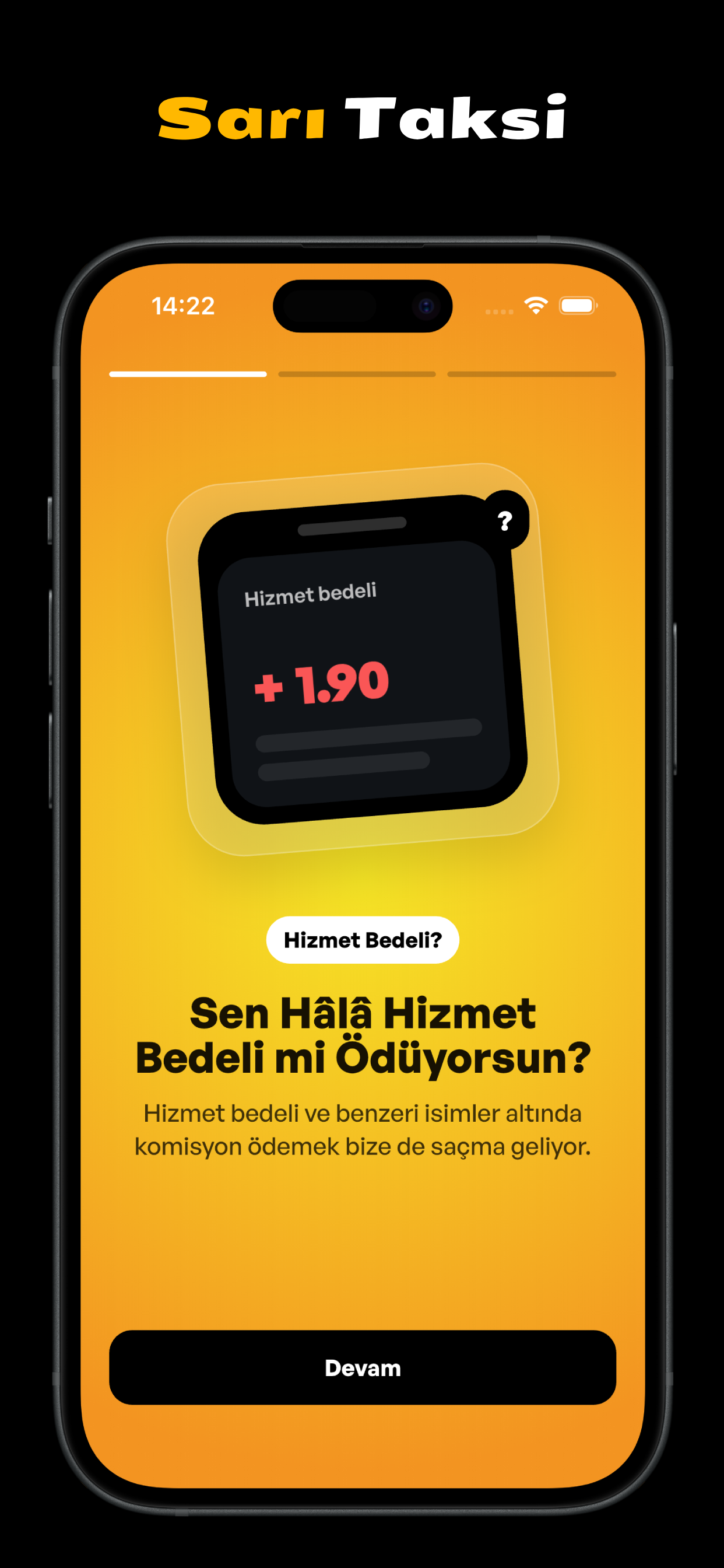 Sarı Taksi - Ücretsiz Çağır screenshot 4