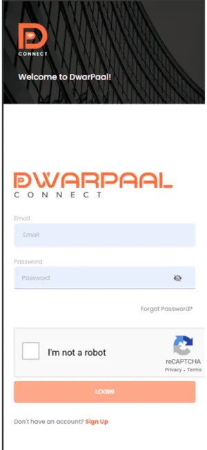 DwarpaalConnect screenshot 1