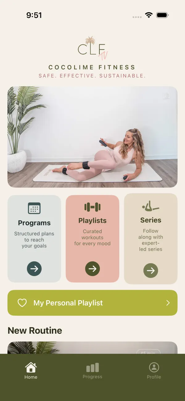 Cocolime Fitness screen 4