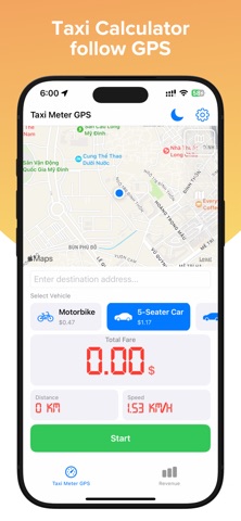 Taxi Meter GPS Screenshot 1 of 5