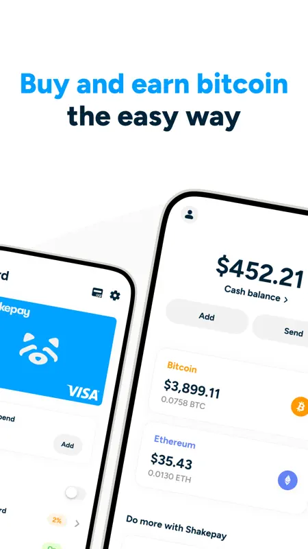 Shakepay: Buy Bitcoin Canada screenshot 1 of 8