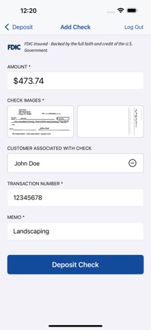 App screenshot
