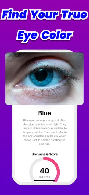 Eye Color Identifier - EyeSnap screenshot 1