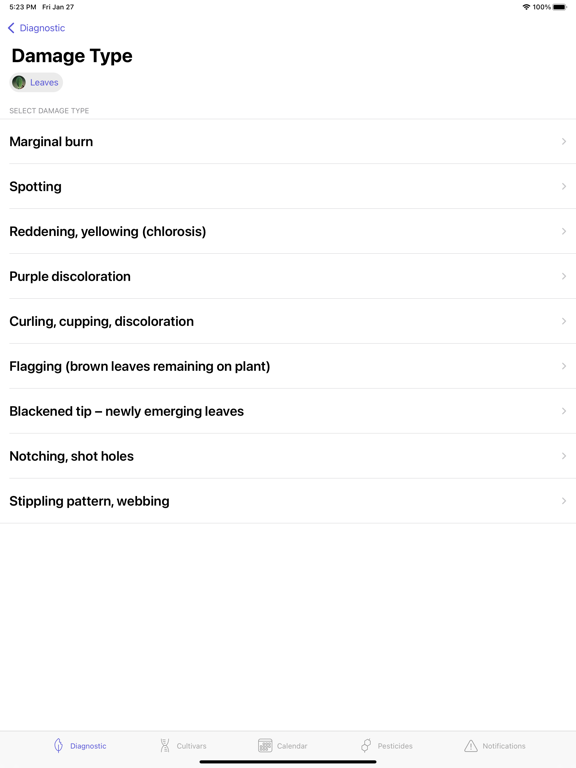 Screenshot #6 pour UF Blueberry Growers Guide
