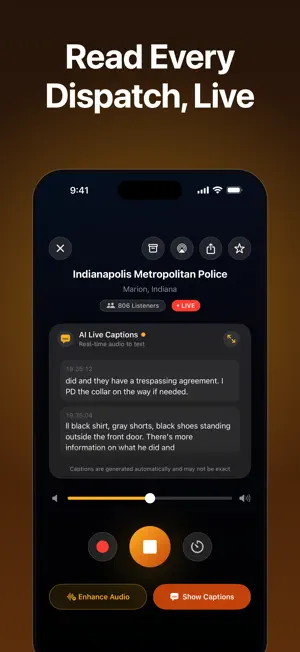 Police Scanner: Crime Radar screenshot 2