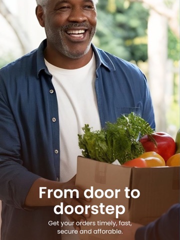 SwiftGo: Food Delivery iPad screenshot