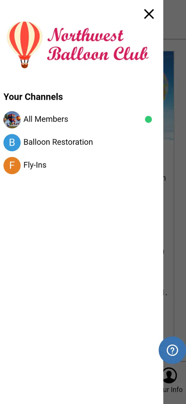 Screenshot #1 pour ClubExpress App