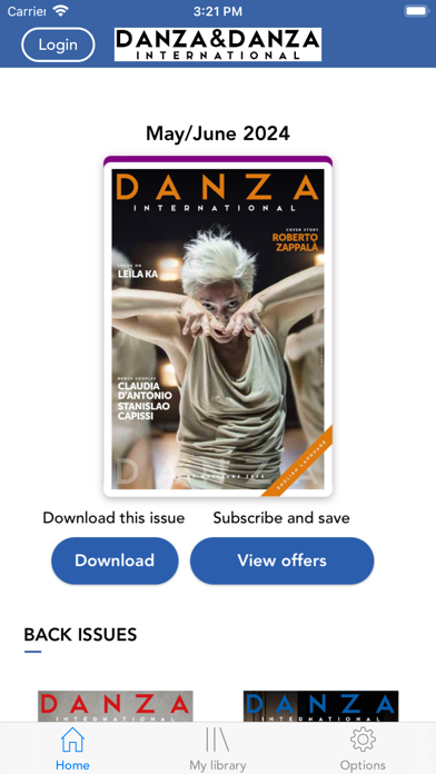 DANZA&DANZA International Screenshot