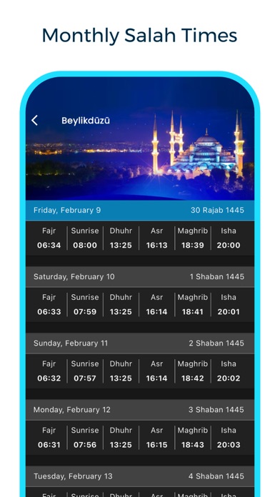 Vakt-i Salat Screenshot