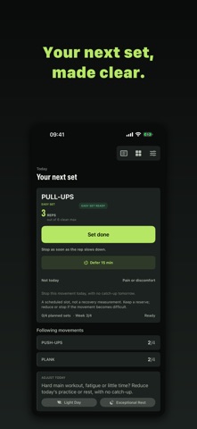 GrooveLog: Pull-Up Coach Screenshot 1 of 7