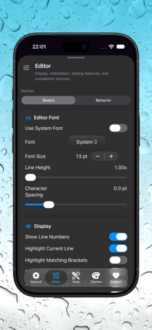 Neon Vision Editor iPhone screenshot 10