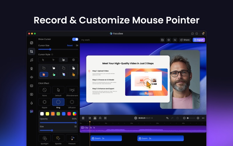 FocuSee - Screen Recorder screenshot 3