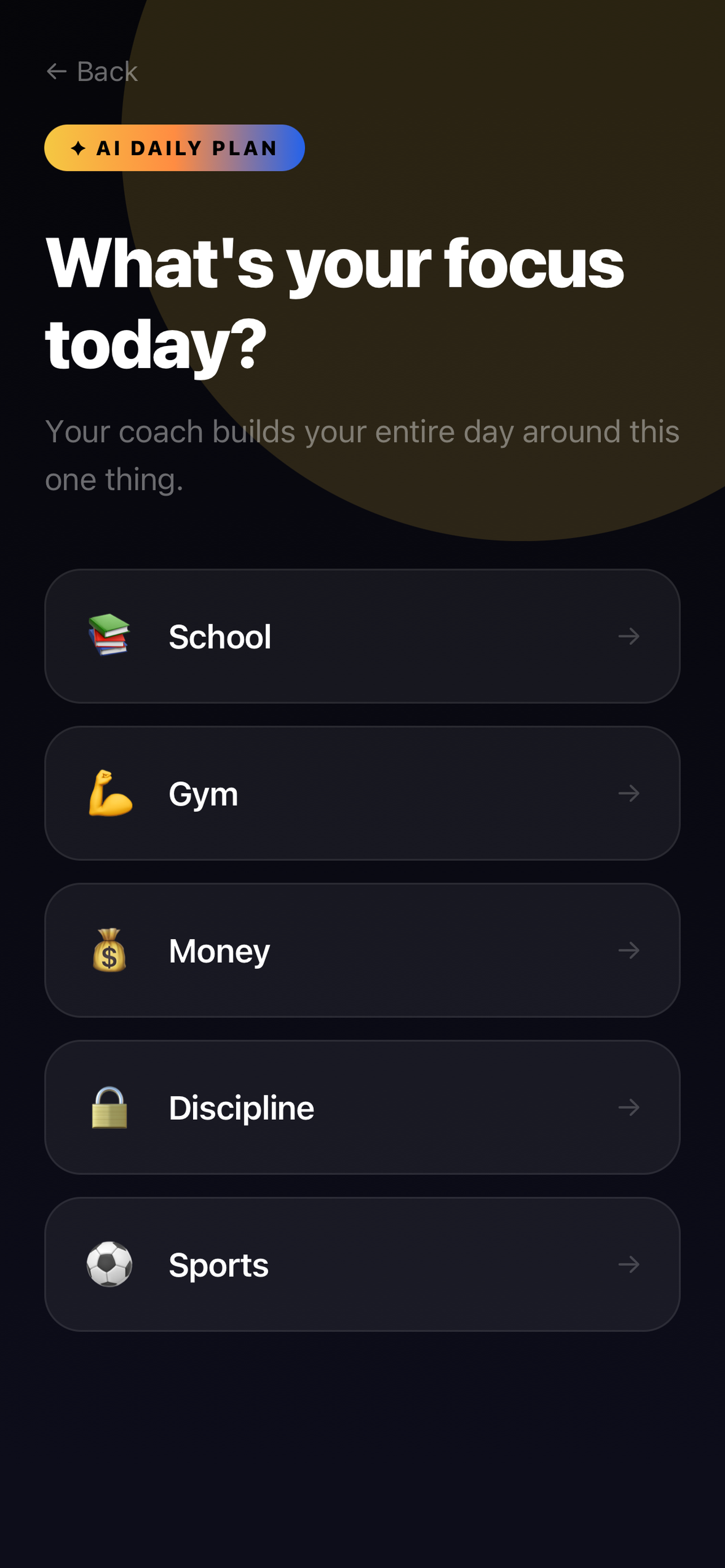 Momentum: Build back screenshot 2