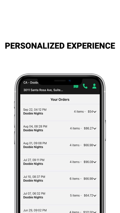 Doobie Nights iPhone screenshot 3 - Shopping app