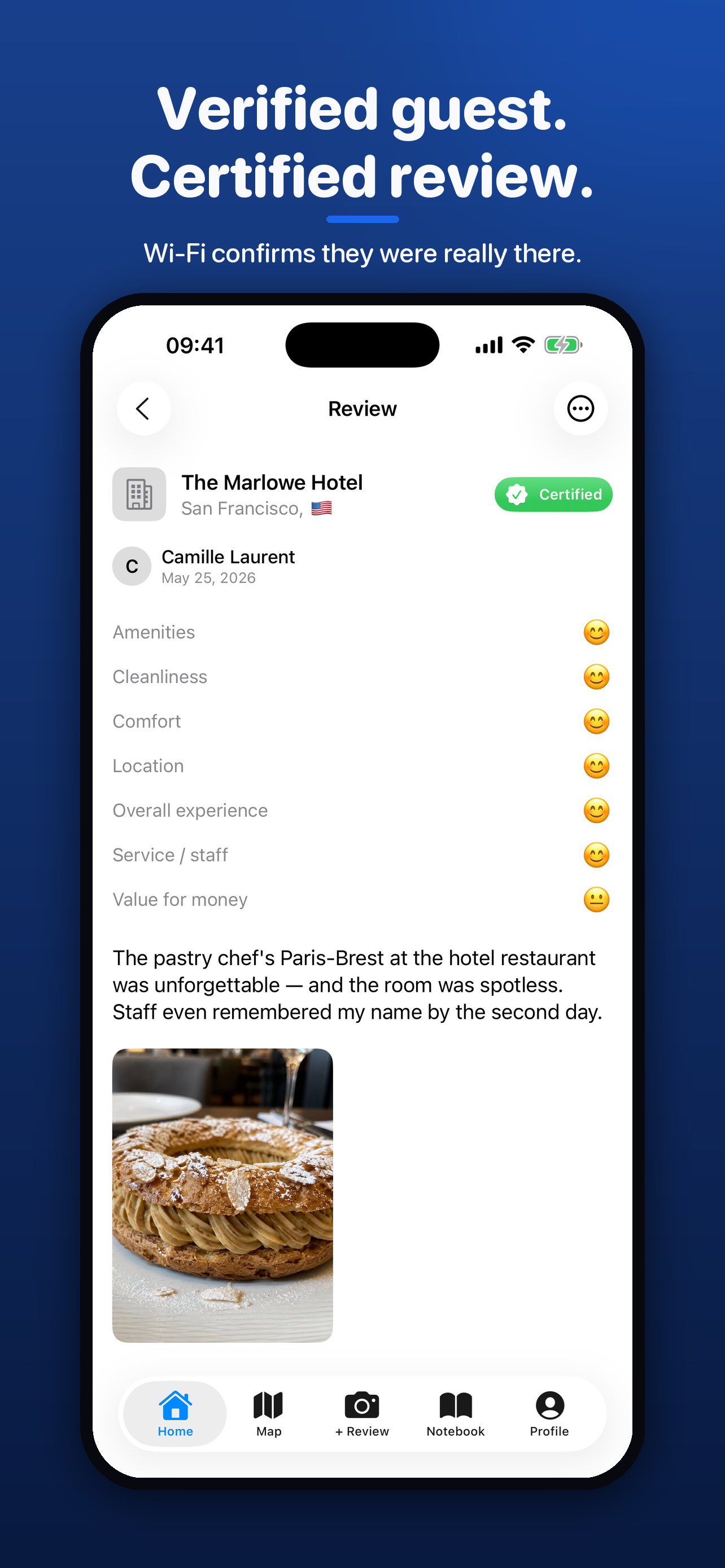 Guest Note Club: Real reviews screenshot 2