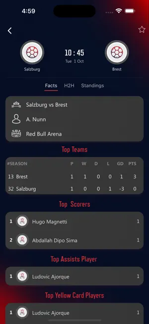 Hola Football Live screenshot 2