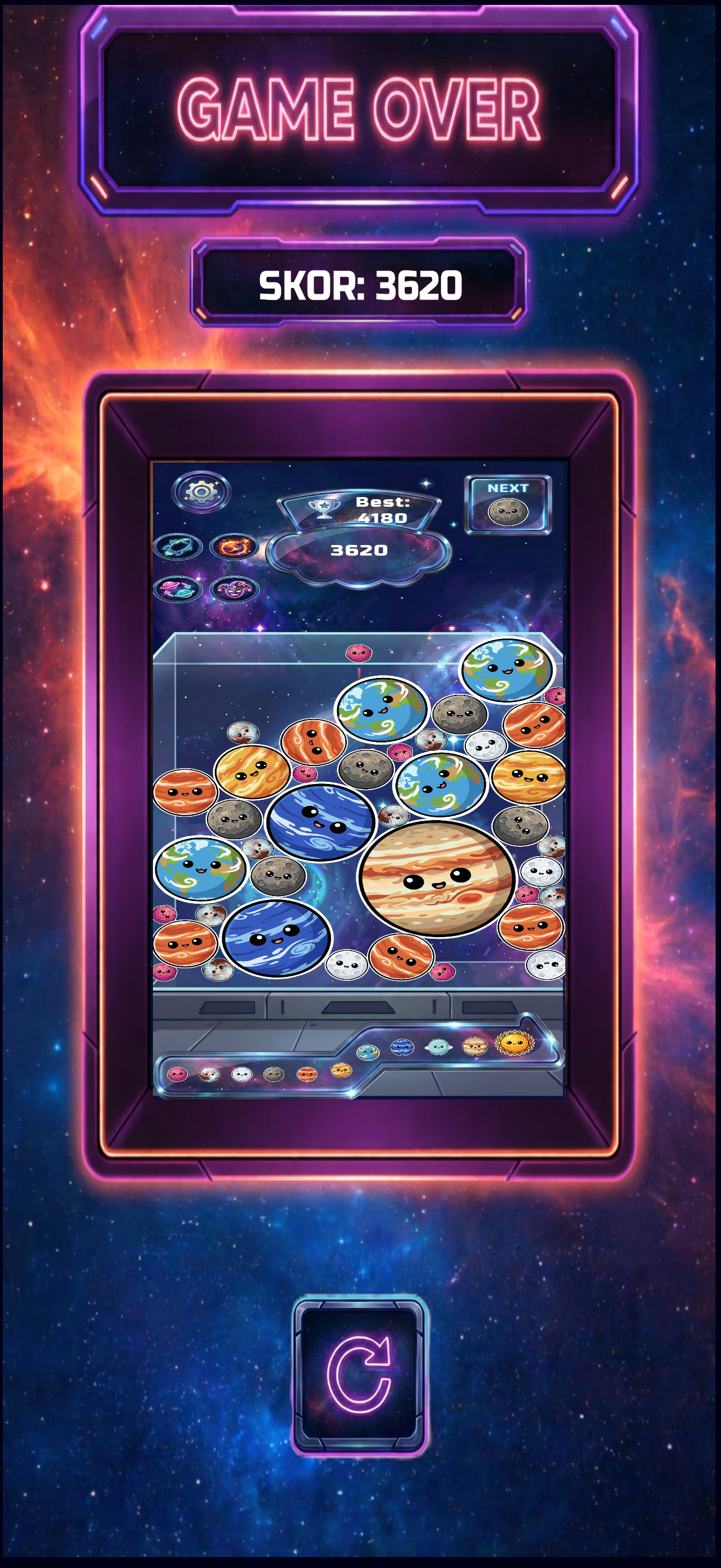 Planet Merge Puzzle screenshot 10