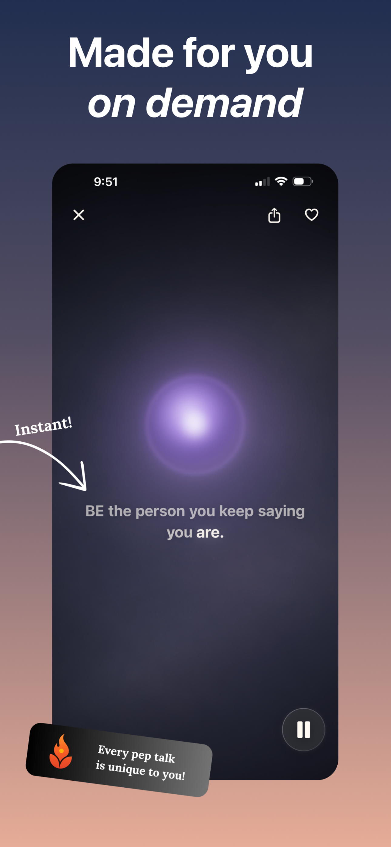 Dialed: Personalized Pep Talks