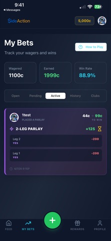 SideAction Bet Screenshot 7 of 9