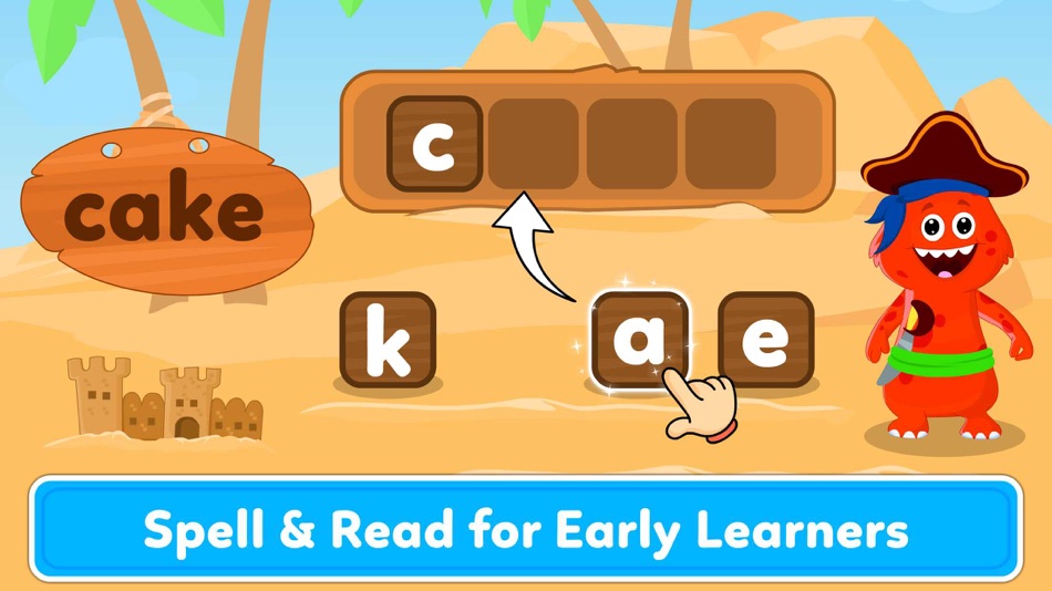 #6. Learn to Read - Spelling Games (iOS) Podle: IDZ Digital Private Limited