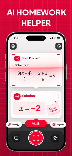 AI Homework Helper : AI Solver screenshot 1