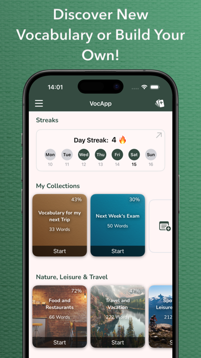 Vocabulary Flashcards - Vocabu Screenshot