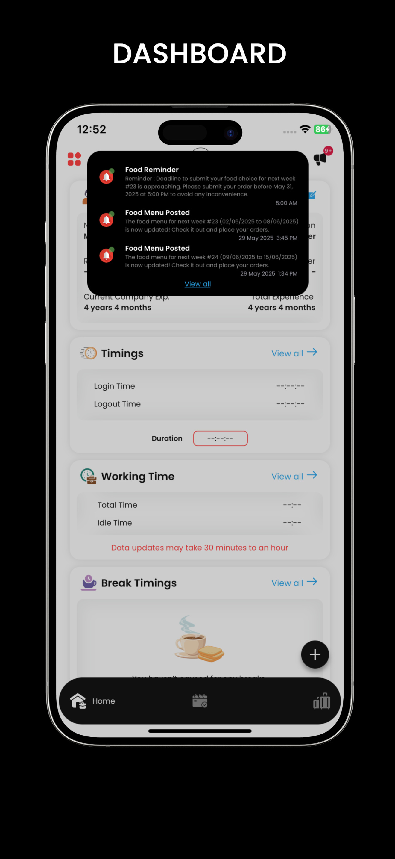 MyTimesheet screenshot 4
