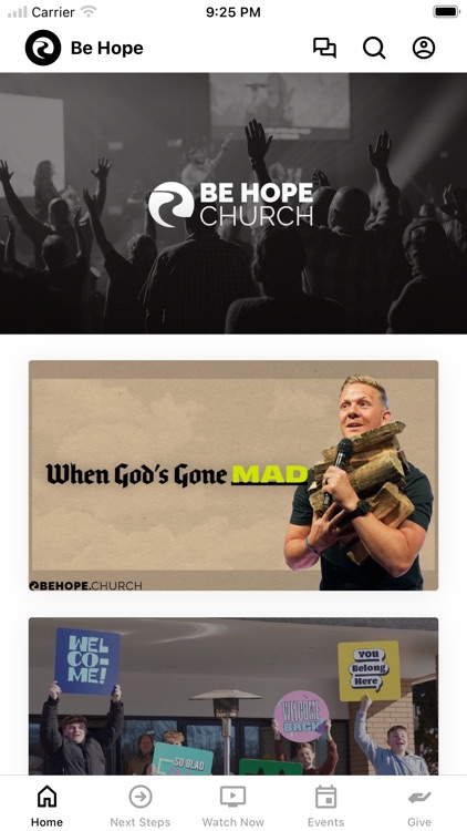 Be Hope Church App