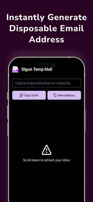 Temp Mail Pro Temporary Email screenshot 4
