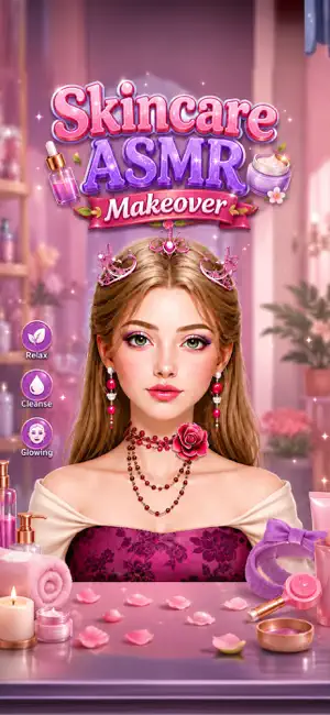 Skincare Makeover Makeup Game screenshot 1