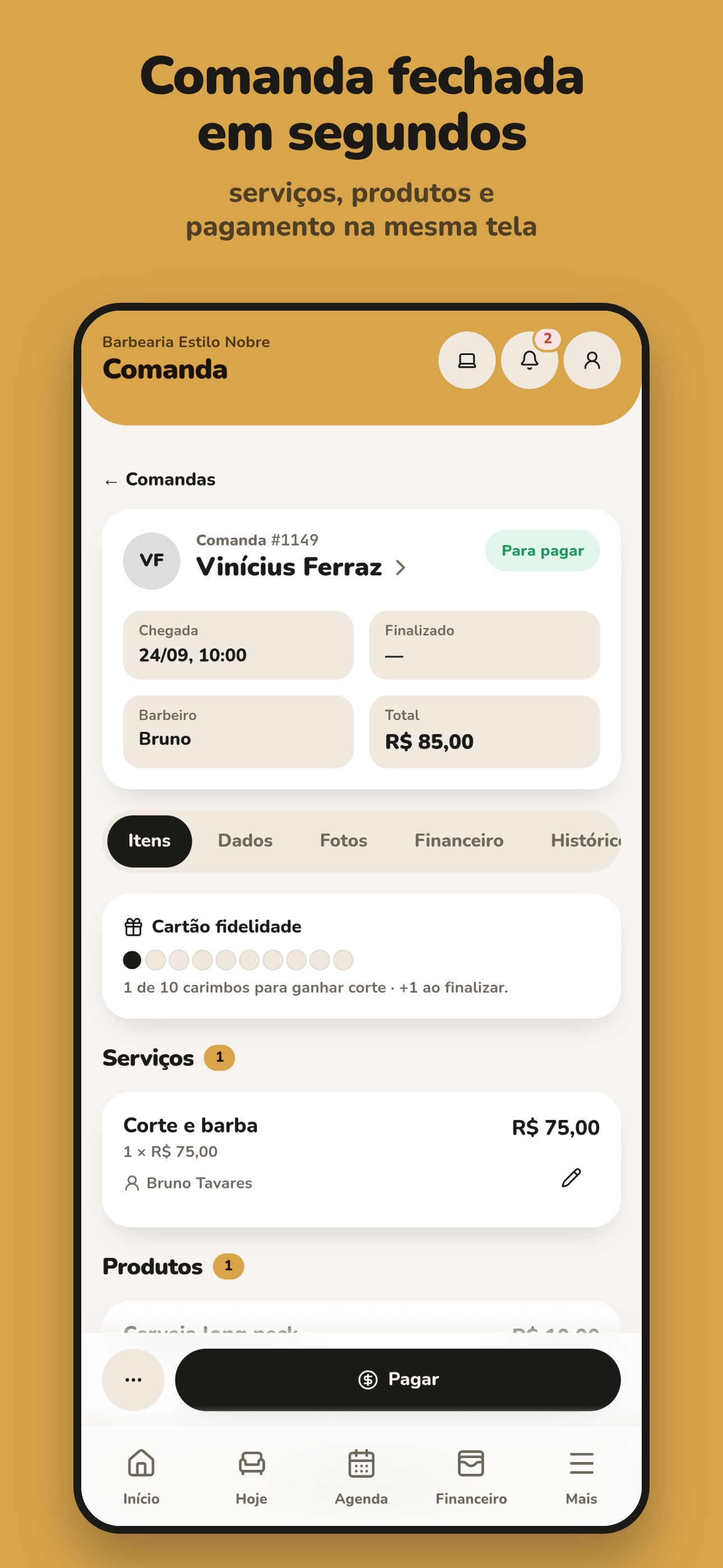 Screenshot 6 of Navalio: Gestão de Barbearia
