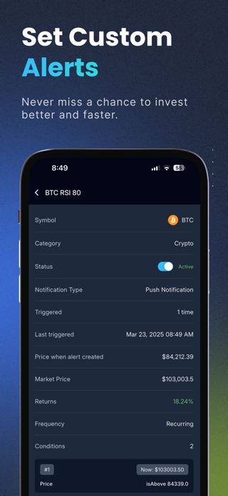 SpearTrades: Crypto Analytics Screenshot 7 of 8