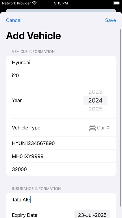 MyCarLog: Vehicle Tracker