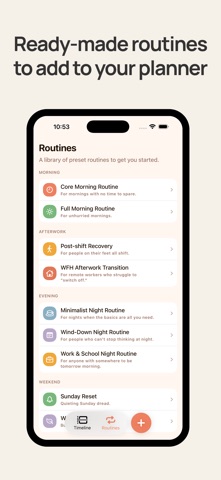 KeepCue: Day Planner, Routines app screenshot