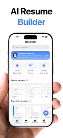ResumeIT: AI Resume Builder screenshot