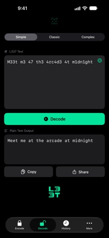 App screenshot