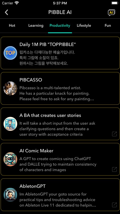 AI PIBBLE screenshot-3