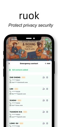 ruok - Loneliness Safety Check screenshot 5