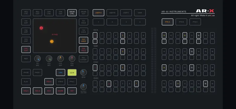 AR-X Groovebox screenshot 5 of 6