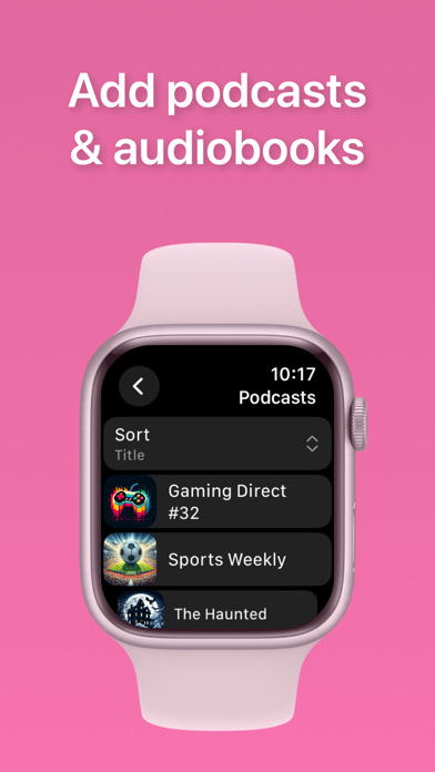 WatchAudio Screenshot