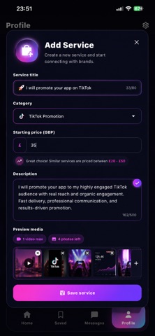 Vexio CreatorHub screenshot