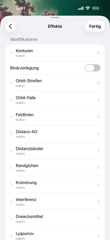 MandelKit: Fraktal-Explorer screenshot 8 of 10