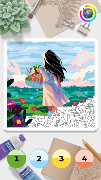 Gallery: Coloring book & decor Screenshot