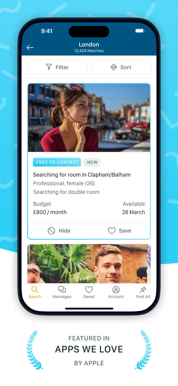 Screenshot #3 pour SpareRoom — Find Home Together