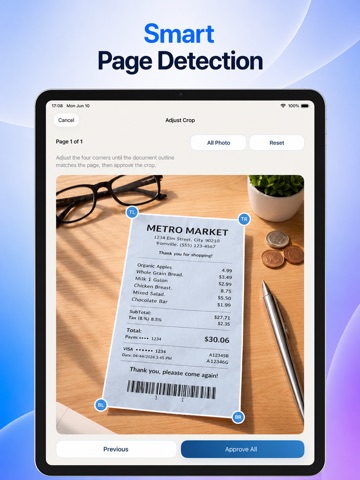 FiriScan: PDF Document Scanner iPad screenshot