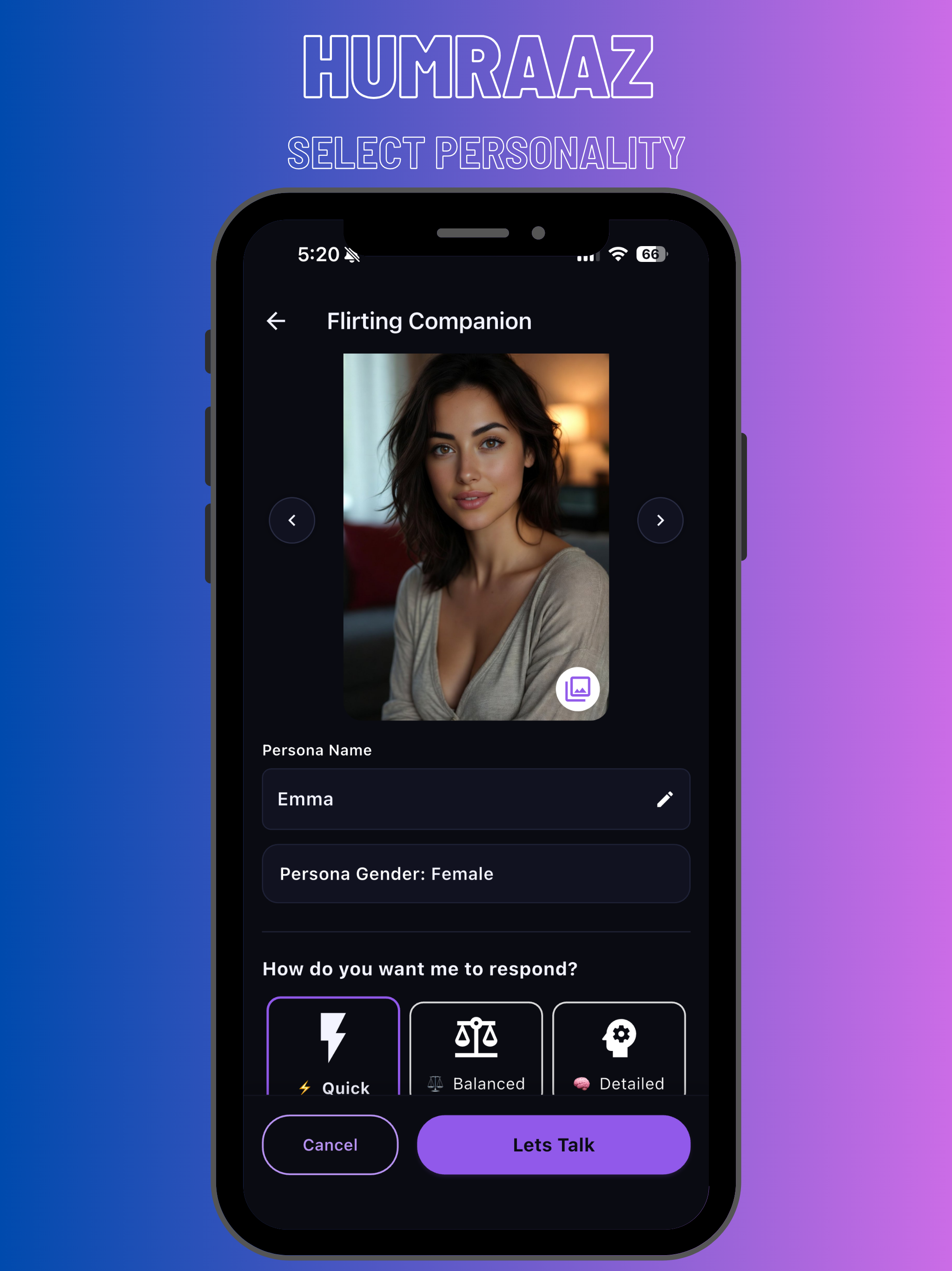 Humraaz: AI Companion