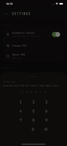 Umbra - Private Vault Screenshot 8 of 10