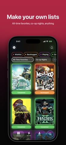 Backlog: Video Game Organizer Screenshot 7 of 10