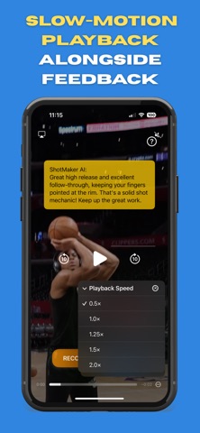 ShotMaker-AI Basketball Coach screenshot