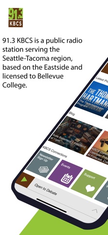KBCS Public Radio App screenshot